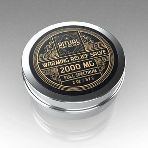 Ritual Hemp Alchemy Warming RELIEF Salve (2000mg Full Spectrum)